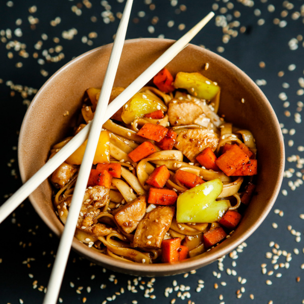 Pork Pancit - Manila Bar & Grill Restaurant